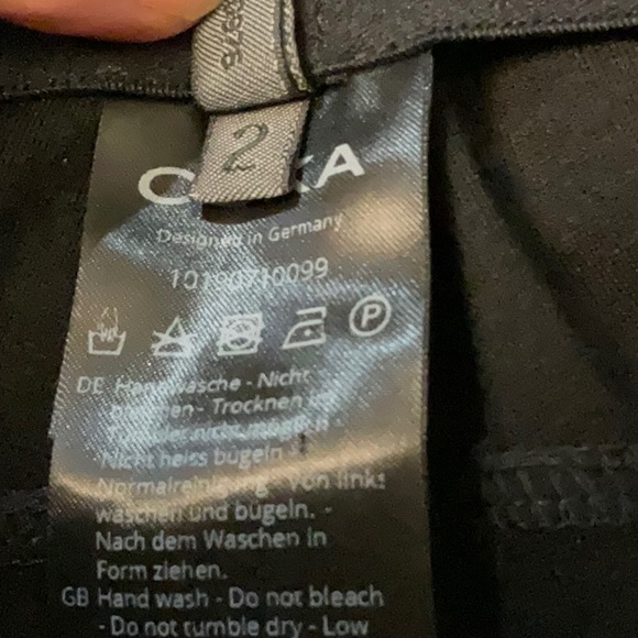 OSKA Elastic waist Pants Size 2 Color Black - Picture 4 of 6